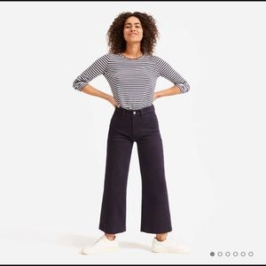 Everlane Wide Leg Crop Pants